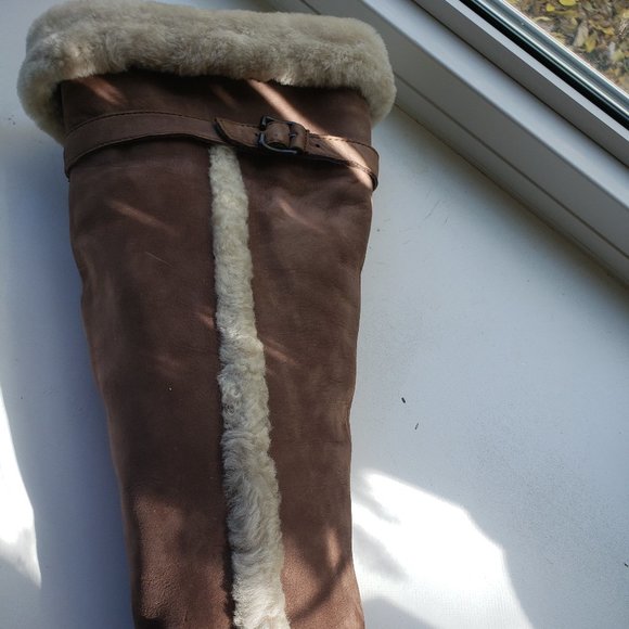 BORN Burnished Calf Knee-high Boots - Picture 8 of 16